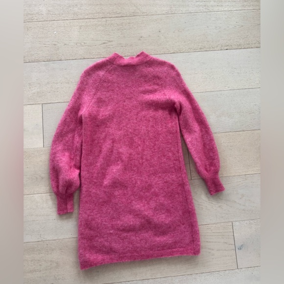 Sézane Enola dress in peony size M - Picture 6 of 9